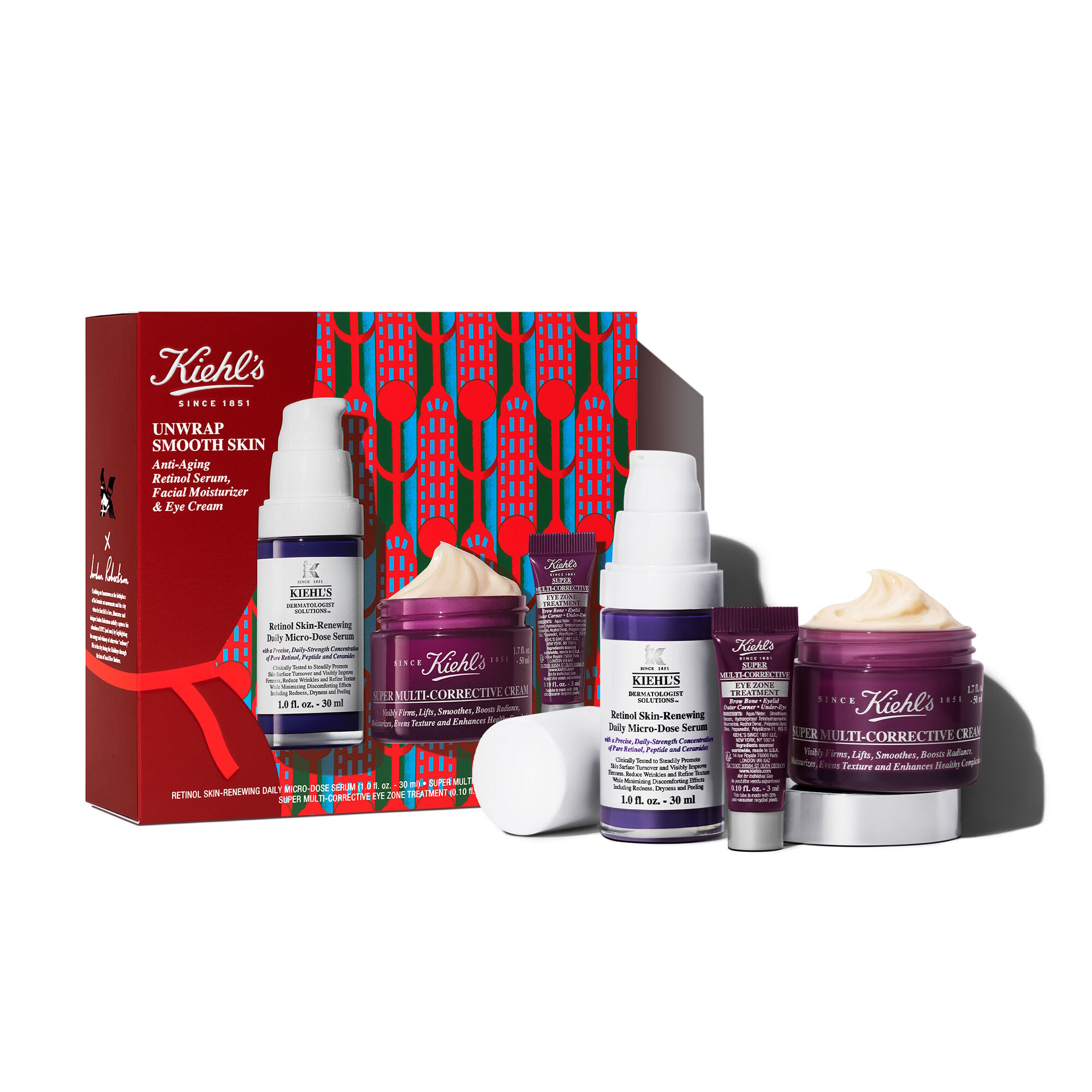 Unwrap Smooth Skin Holiday 2026 Anti-Aging Gift Set | Kiehl's